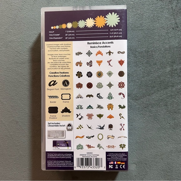 Cricut Creative Memories Reminisce Accents - Picture 3 of 16